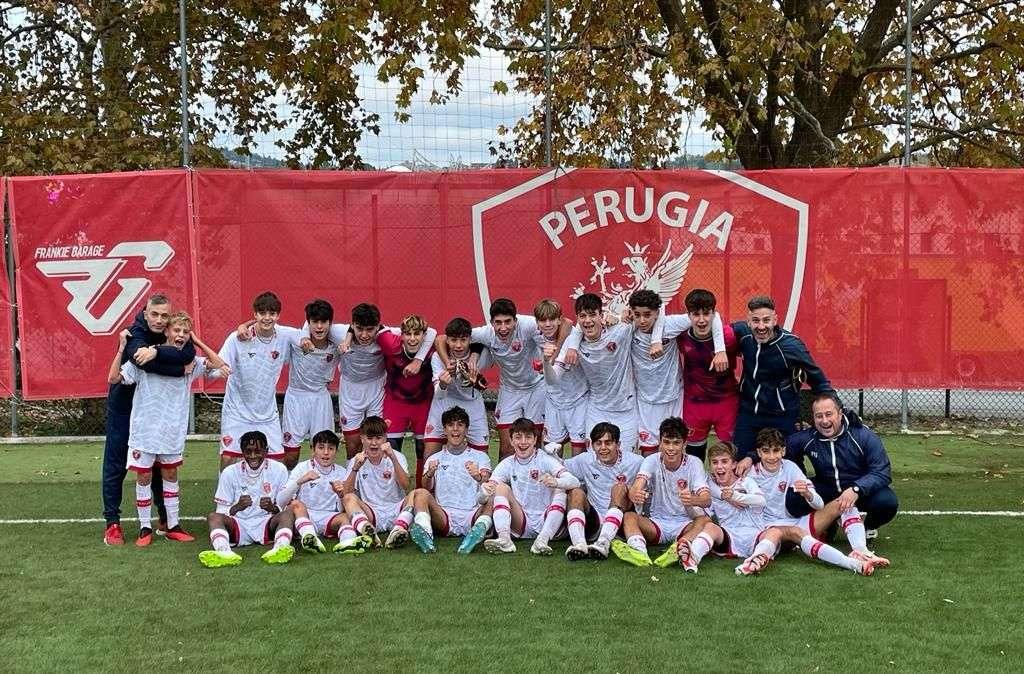 Under 15: Perugia-Latina 2-0 ed arriva il settimo successo in nove gare dei grifoncelli