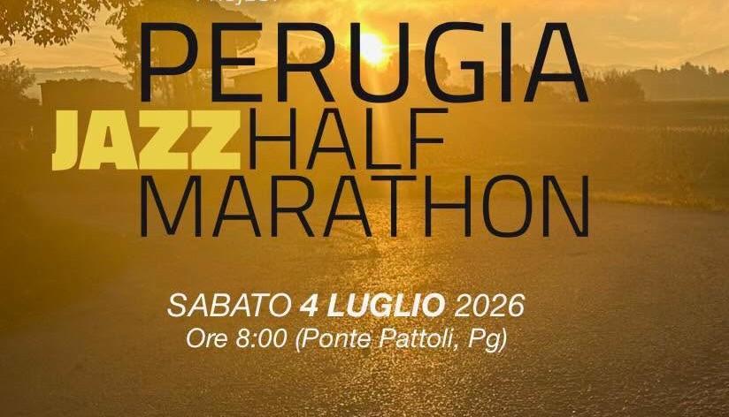 Corsa e musica! Nasce la "Perugia Jazz Half Marathon" del prossimo 4 luglio lungo il Tevere