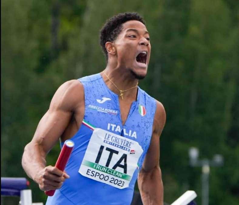 Venerdì la festa in piazza a Campello per il velocista azzurro Junior Tardioli