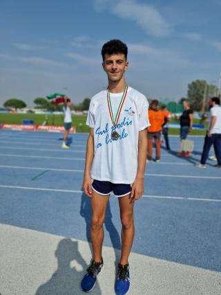 Che bravo Federico: un argento ai campionati italiani di atletica nelle prove multiple