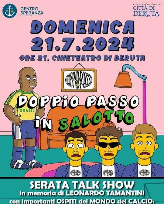 Domenica sera a Deruta il ricordo di Leonardo Tamantini parlando di calcio