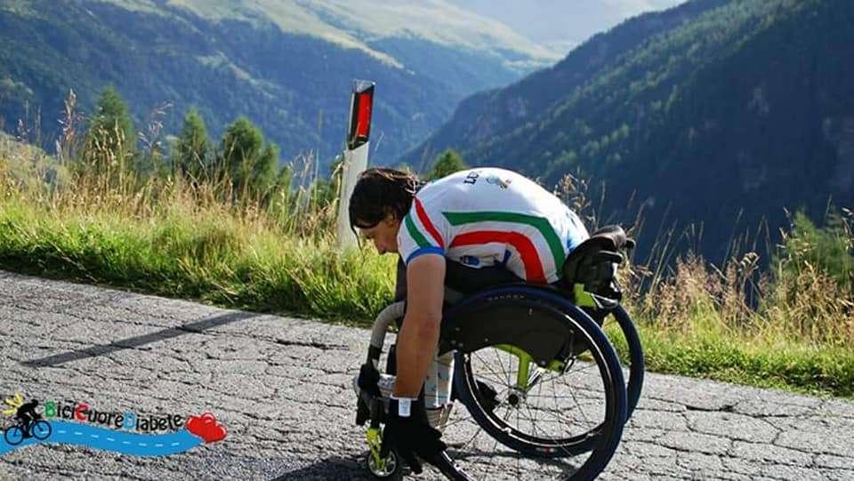 Lo scalatore in carrozzina Luca Panichi raccontetà stasera in pubblico la propria storia, le proprie ambizioni, i propri sogni