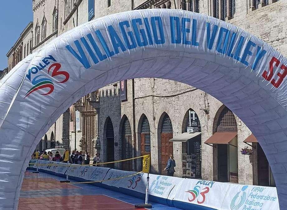 Domani in Piazza IV novembre a Perugia ci sarà la tappa finale del circuito Volley S3