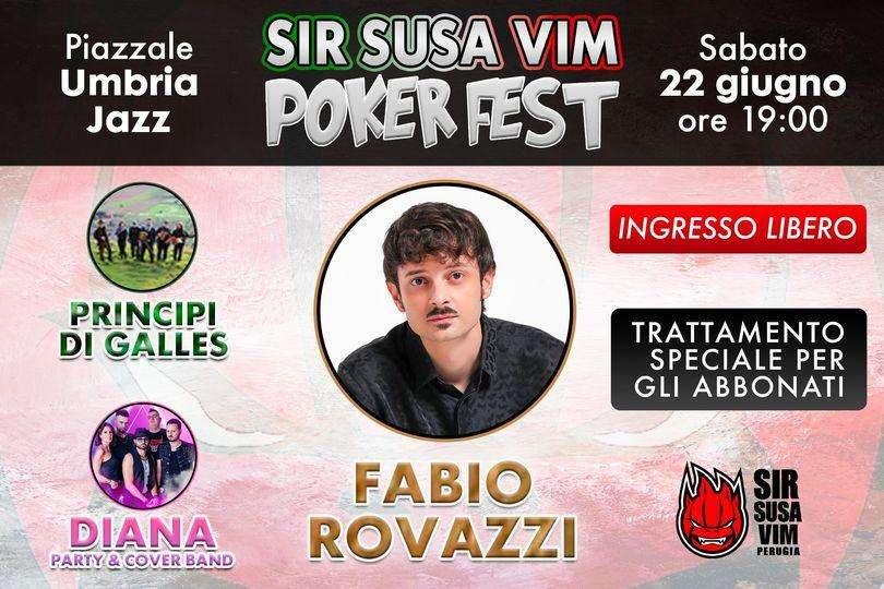 Il 22 giugno a Pian di Massiano la grande festa “Sir Susa Vim Poker Fest” 