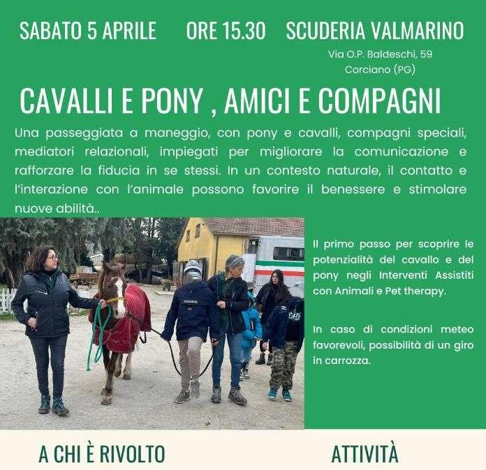 Sabato 5 aprile alla Scuderia Valmarino evento speciale per la Giornata Mondiale della consapevolezza sull’autismo