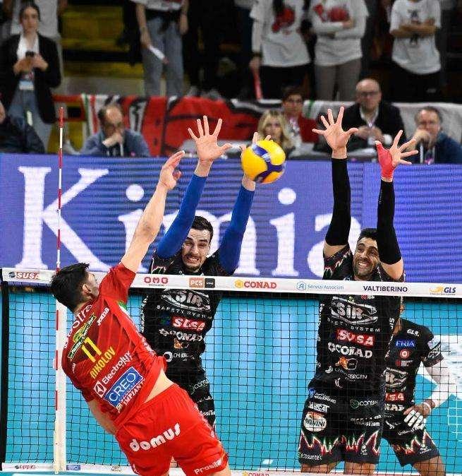 La partita tra Sir Safety Susa Perugia e Lube raccontata da Civitanova