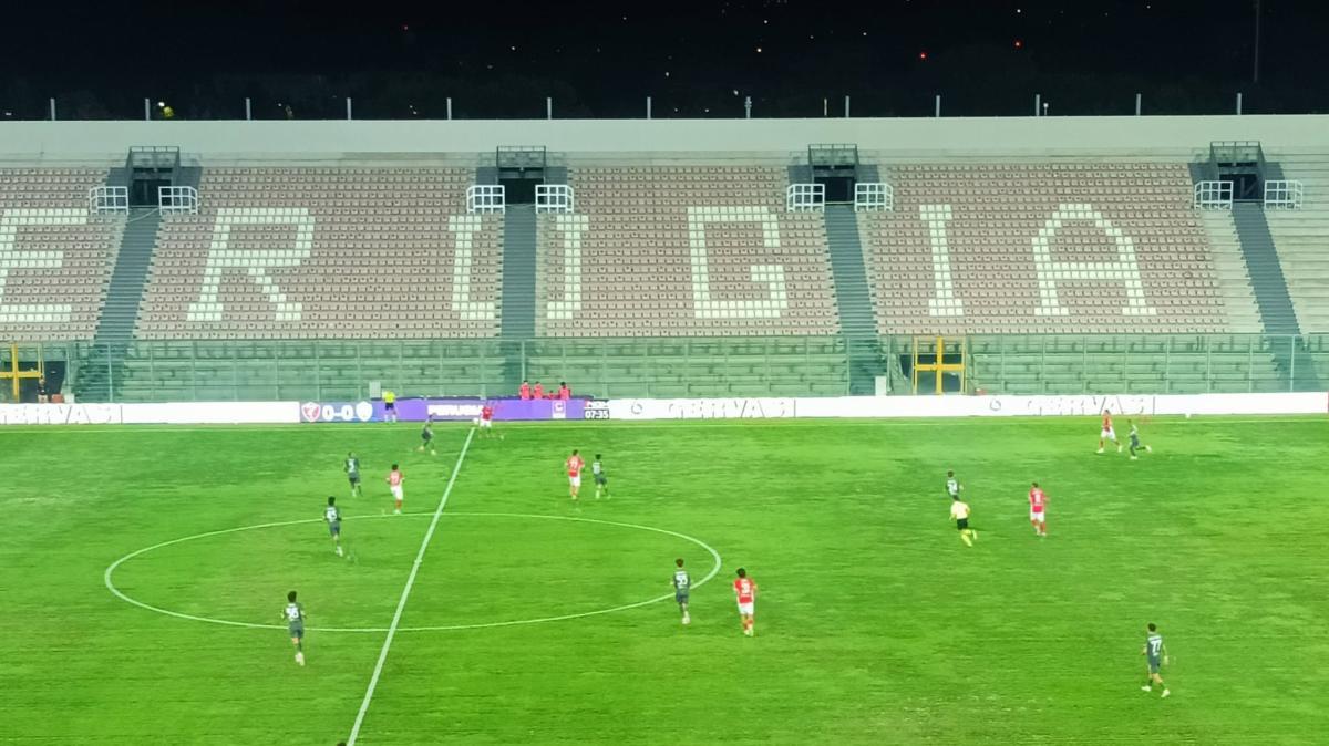 PERUGIA-VIS PESARO 1-2 (LIVE): si gioca la ripresa