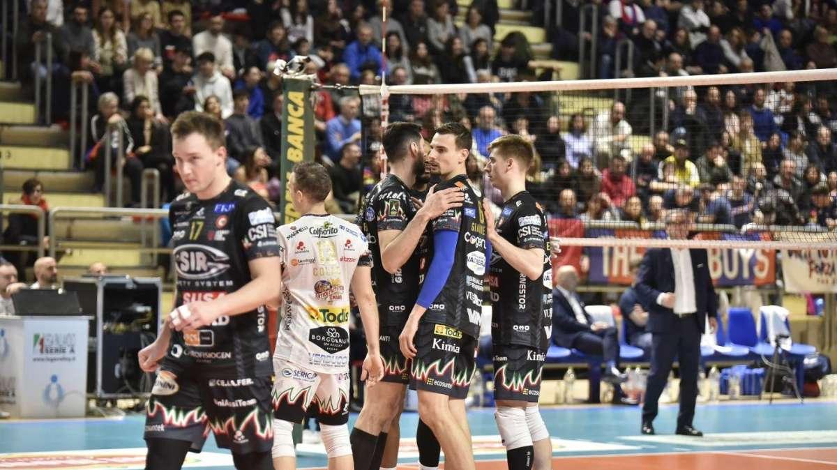 La Sir Safety Susa Perugia ha ripreso a vincere...