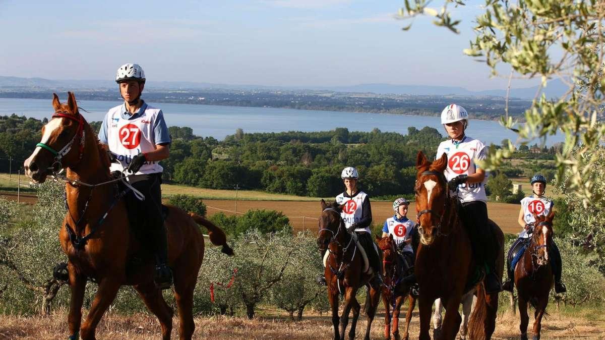Dal 15 al 18 giugno a Castiglione del Lago si disputeranno i Campionati Italiani di Endurance Open