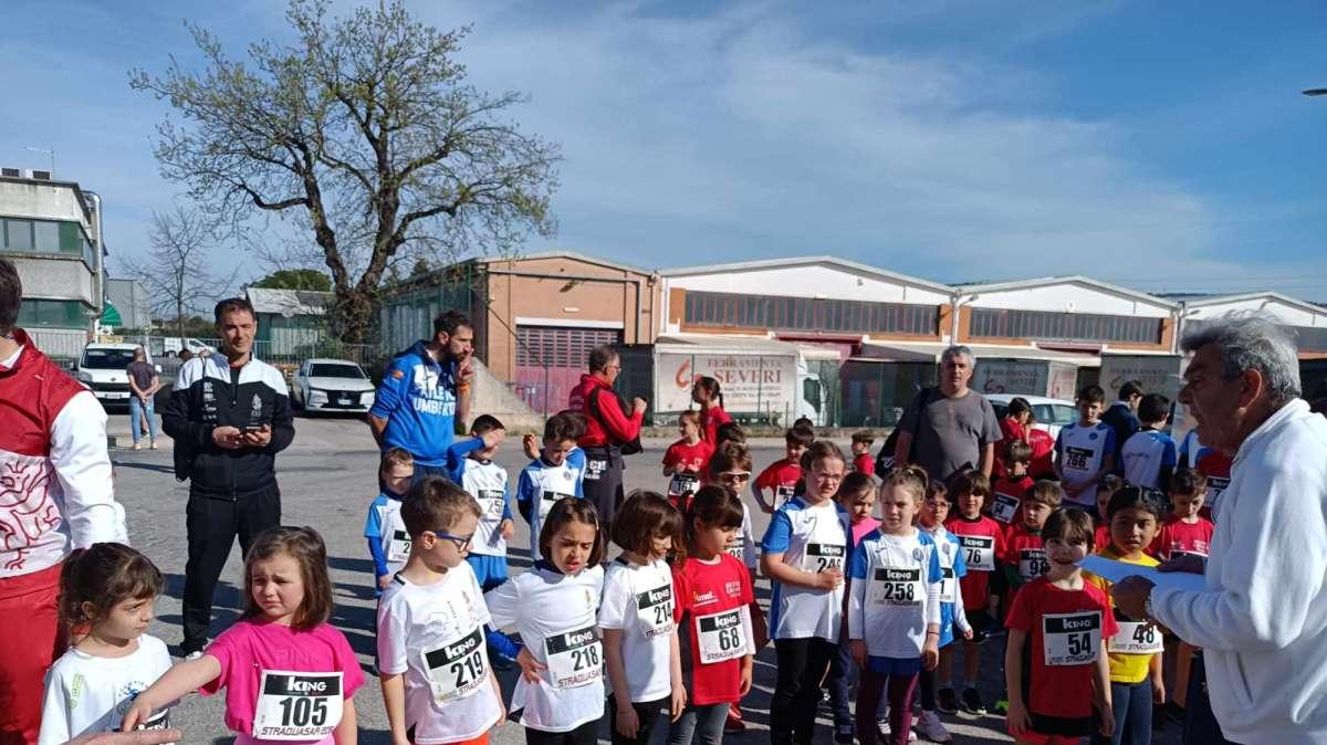 Il Trofeo Circolo Dipendenti Perugina è stato il festival della corsa dei bambini