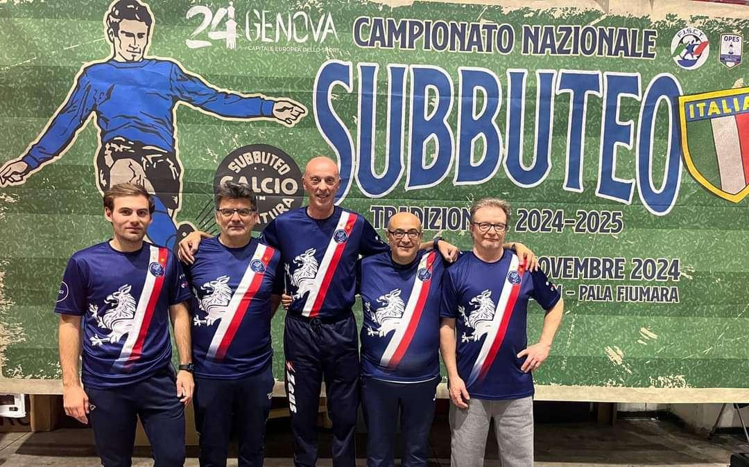 Il Perugia Subbuteo ha chiuso al terzo posto il campionato nazionale a Genova