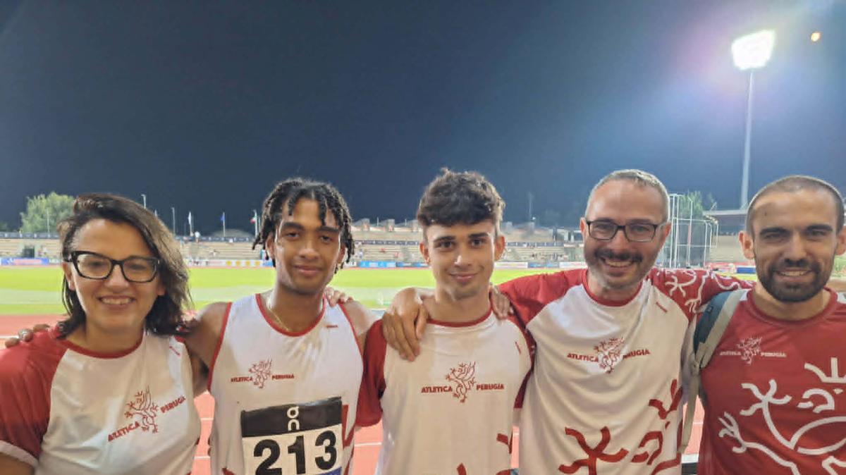 Due finali conquistate agli assoluti per l'Atletica Perugia! Brilla il talento di Ernesto Rossi e Francesco Patumi!