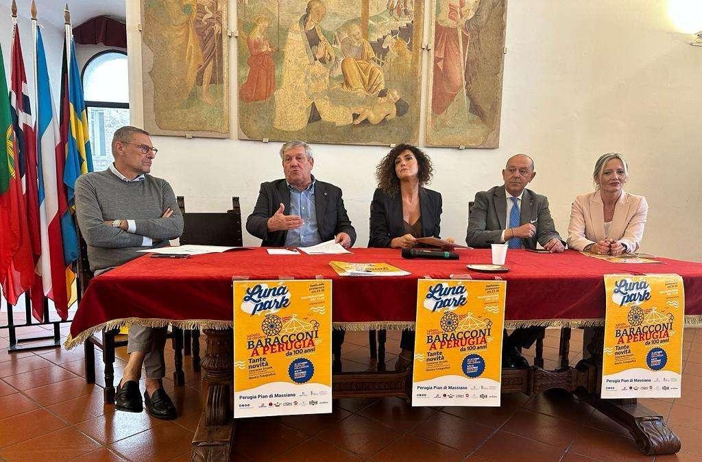 Sabato 14 ottobre apertura a Perugia dell'edizione numero 100 dei "baracconi" con 114 attrazioni