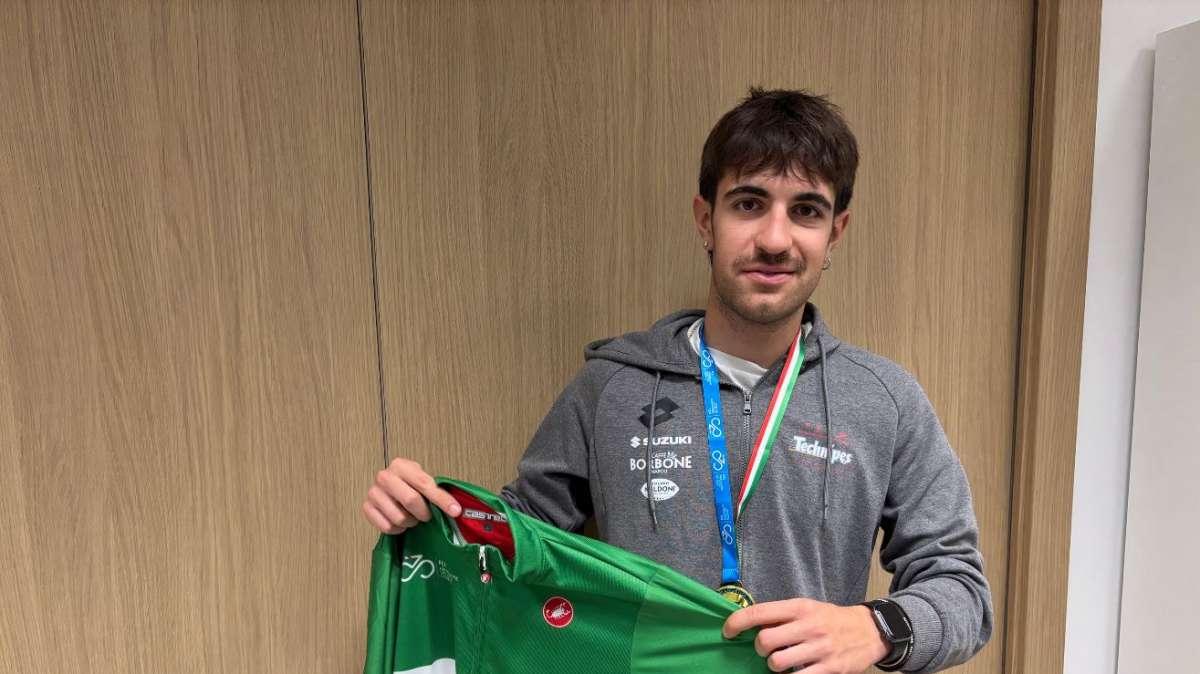 Anche un ciclista perugino campione italiano a squadre a cronometro Under 23