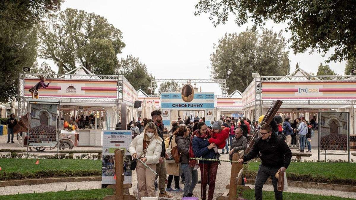 Prosegue a Perugia Eurochocolate: i golosi si ritrovano ai Giardini del Frontone
