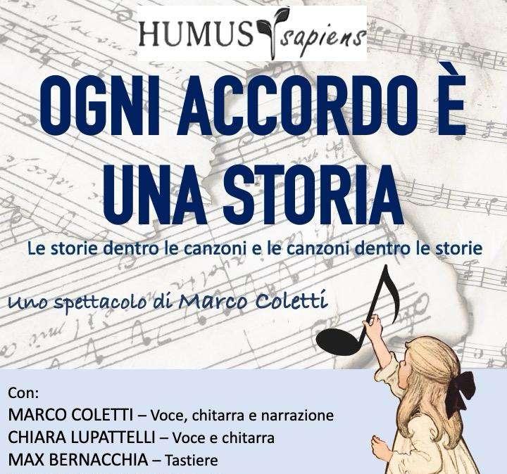 Sabato 15 giugno ad Ellera c'è "Ogni accordo è una storia"
