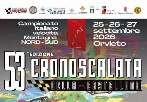 Già 200 iscritti alla cronoscalata "La Castellana" di Orvieto: il traguardo raggiunto con Luigi Scarpelli di Castrovillari