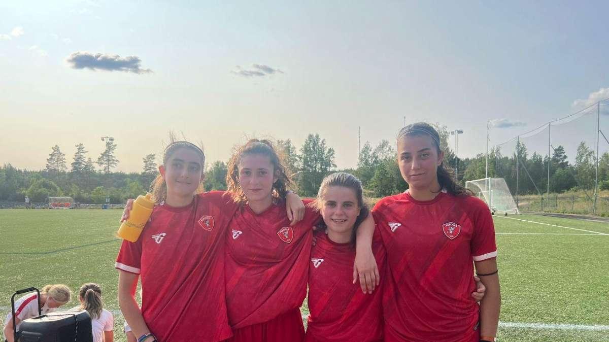 Seconda vittoria in Svezia per l'Under 17 del Perugia Calcio femminile