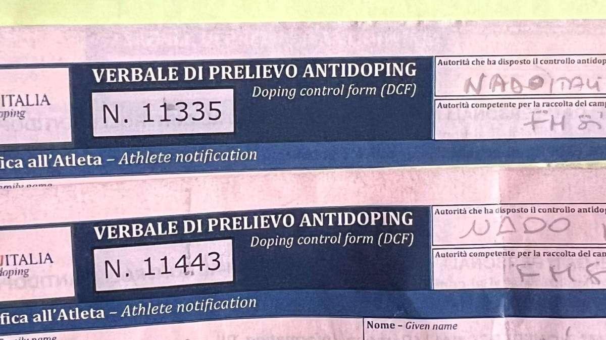 Clamoroso! Dal podio alla ChocoRun al controllo antidoping! Prelievo a casa alle 6.30 del mattino...