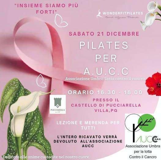 Il 21 dicembre il fitness con Agnese Belardi sarà per l'Aucc a sostegno della lotta contro il cancro