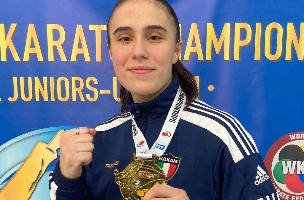 Grande impresa dell'atleta perugina Asia Pergolesi, vittoriosa in Messico nella Youth League della WKF di karate 