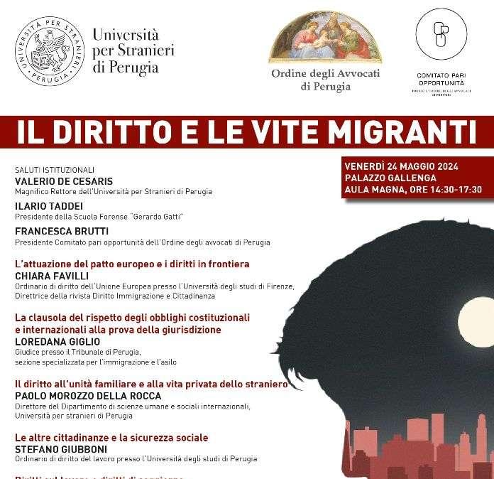 "Il Diritto e Le Vite Migranti": incontro venerdì alla Stranieri su "Il Fenomeno Migratorio in Italia. Sfide e Prospettive"