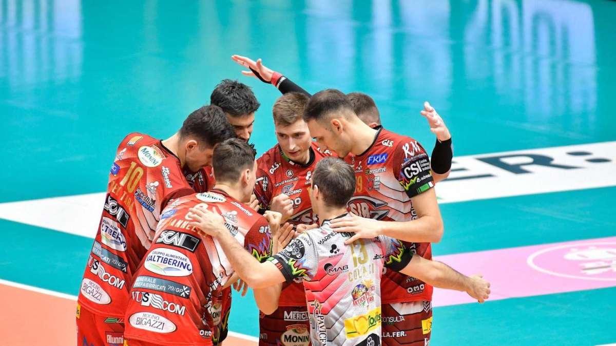 Mercoledì sera la Sir Susa Vim Perugia in campo al PalaBarton contro la Prisma Taranto
