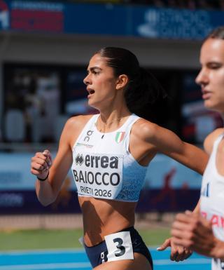 La perugina Bianca Baiocco quarta negli 800 metri agli Europei Under 18