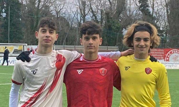Il Perugia ha convocato in prova tre giovani dell'Ostiamare di Daniele De Rossi 