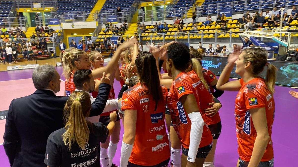 Oggi alle 18 la Bartoccini Perugia riceve Brescia al Palabarton! Si insegue la prima vittoria nell'A1 di volley femminile
