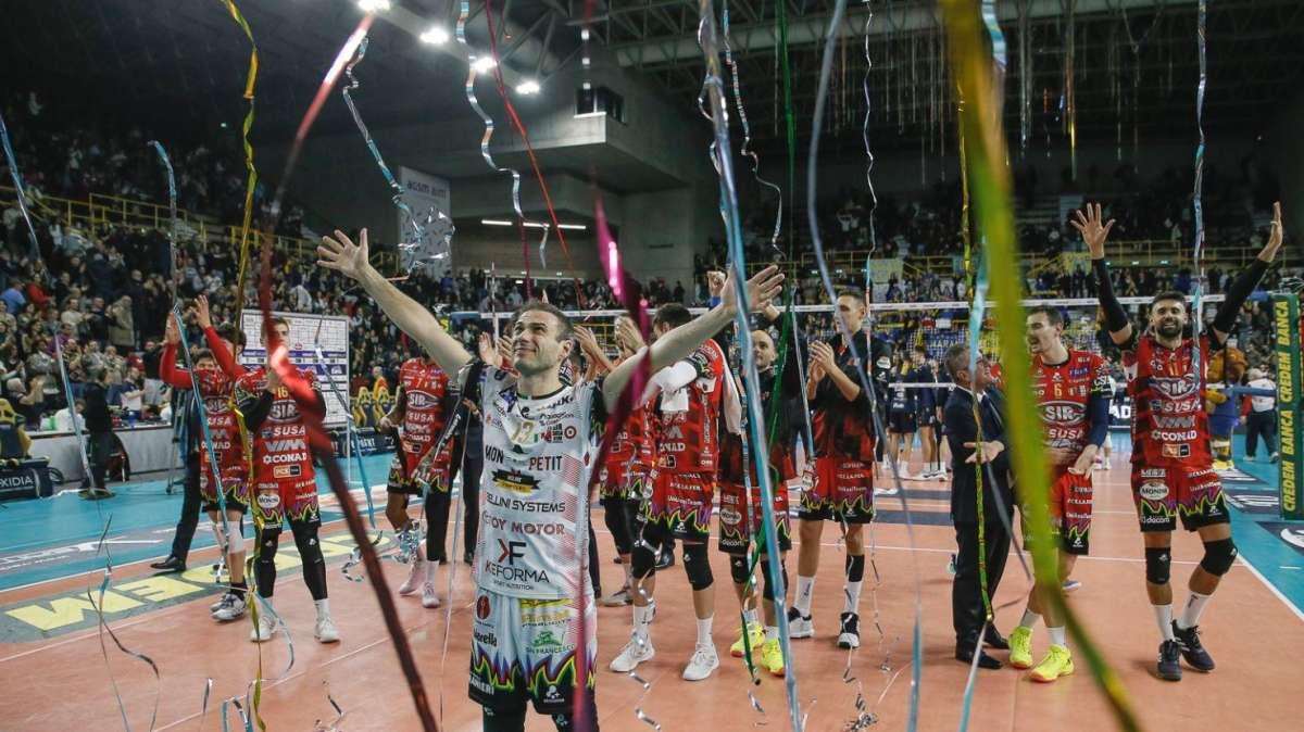 Vittoria al tie-break per la Sir Susa Vim Perugia contro Verona
