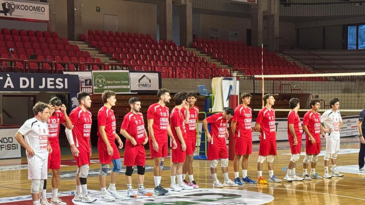 Cade (3-1) il Città di Castello Pallavolo in B maschile a Jesi: sconfitta pesante con tanti errori