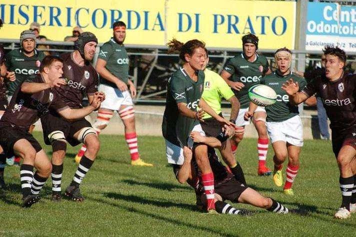 In serie B il Rugby Perugia battuto in trasferta a Prato, ma con due punti portati a casa
