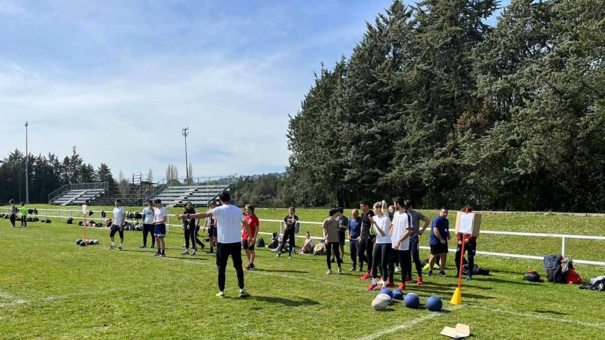 Seminario di Salvatore Turco e Andrea Biscarini in collaborazione tra Università e Rugby Perugia