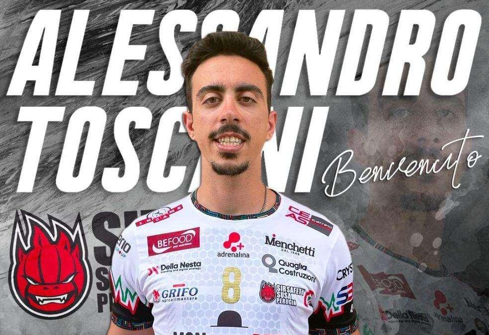 C'è un nuovo libero alla Sir Safety Perugia al fianco di Max Colaci: benvenuto Alessandro