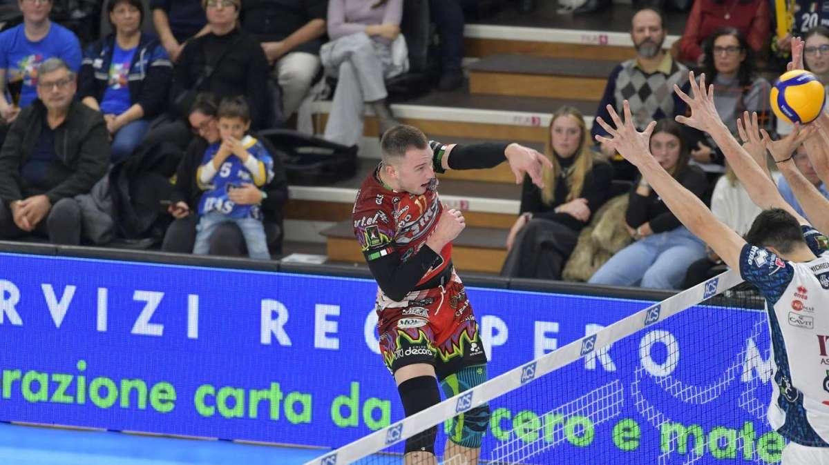Così è andata la partita di ieri tra Trento e Perugia nella Superlega di volley maschile