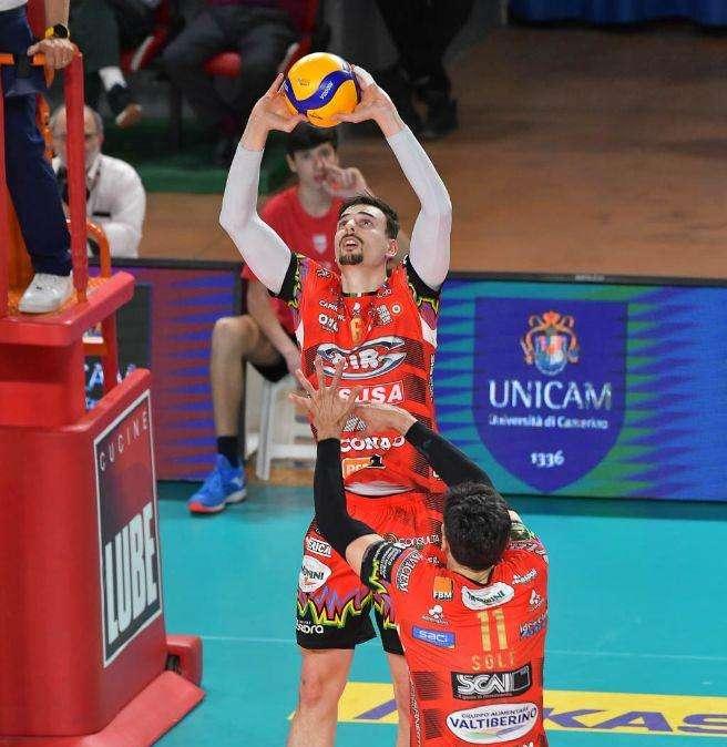 La sfida di ieri tra Civitanova e Sir Perugia raccontata dal club marchigiano