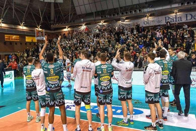 Ancora una vittoria per la Sir Safety Perugia (e sono 20 di fila!), che vola sempre più in alto
