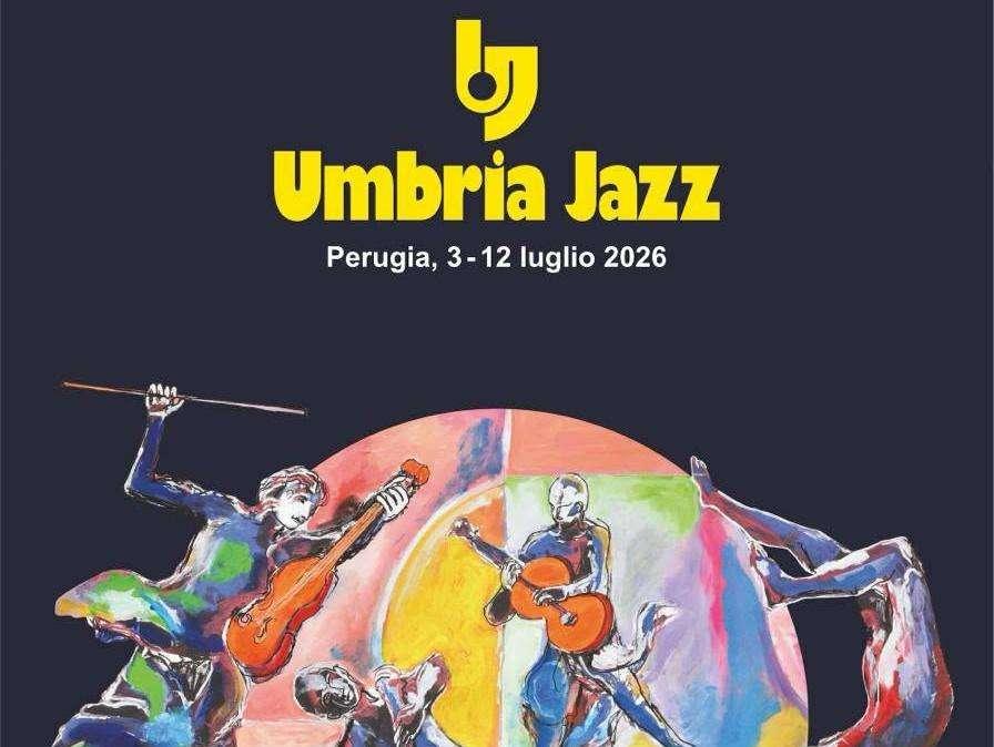 Umbria Jazz celebra quest'anno Dario Fo e lo fa con uno spettacolare manifesto, che sarà nei ricordi più belli