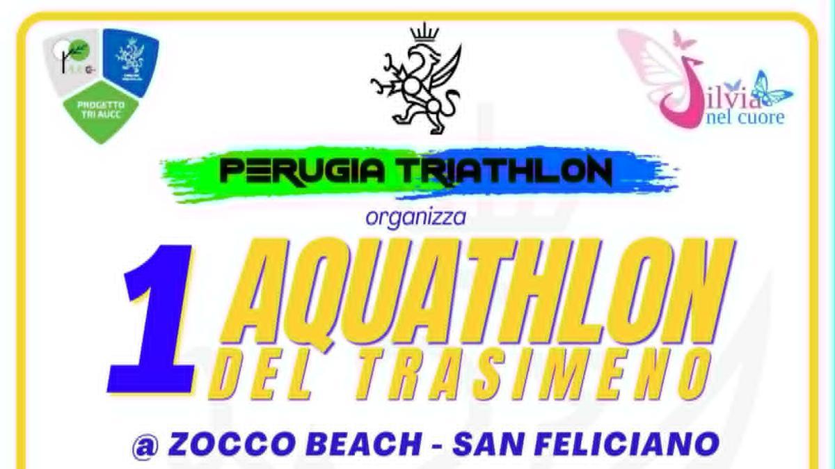 Il Perugia Triathlon organizza a San Feliciano il primo Acquathlon del Trasimeno, con frazioni di nuoto al lago e di corsa sulla ciclabile