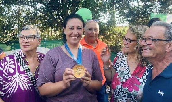 Grande festa a sorpresa per l'olimpica Diana Bacosi: tante le emozioni