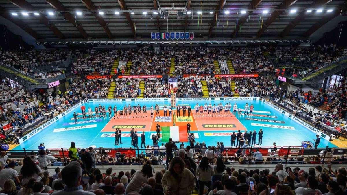 Lo spettacolo del PalaBarton: Sir Susa Vim Perugia-Monza 3-1! Domenica può essere scudetto!