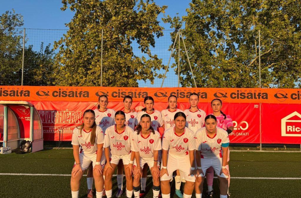 Vittoria (5-4) del Perugia Calcio femminile nela gara di esordio in campionato