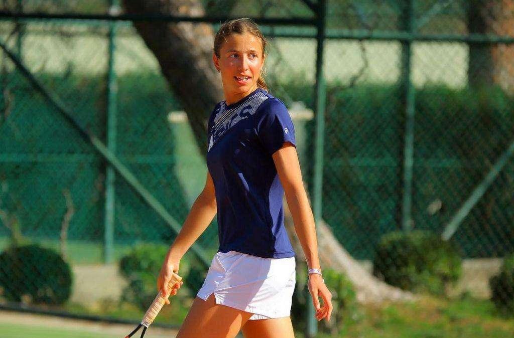La tennista perugina Matilde Paoletti trionfa in doppio a Roma 