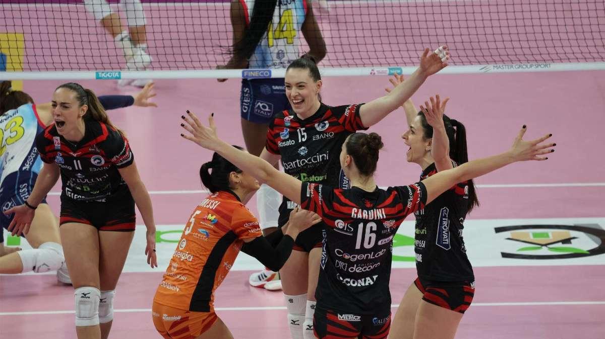 La Bartoccini Perugia cercherà l'impresa in campionato domenica in casa contro Novara