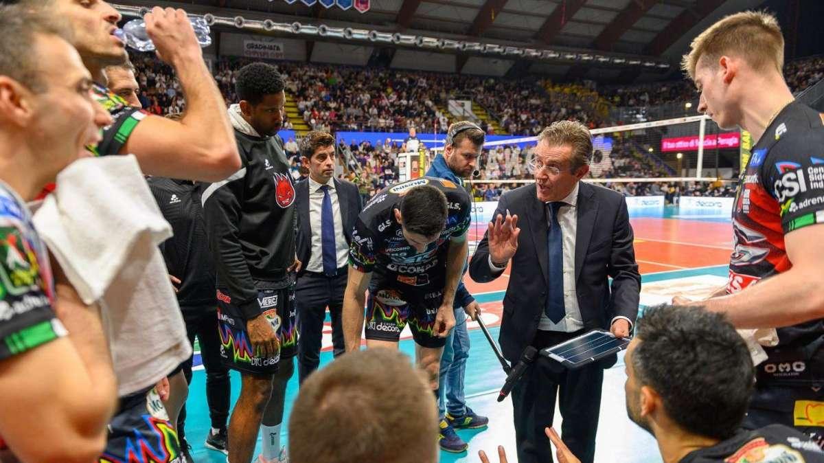 La Sir Susa Vim Perugia si prepara alla sfida di domani in Superlega a Taranto
