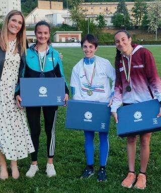 Laura Ribigini quinta assoluta a Cosenza ai tricolori dei 10mila in pista