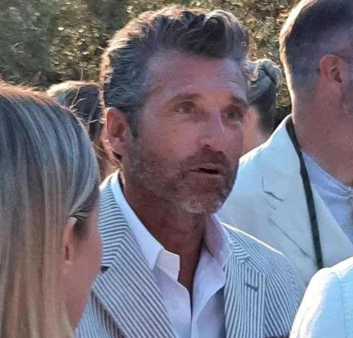 Anche l'attore Patrick Dempsey ieri a Solomeo per i 70 anni di Brunello Cucinelli! Questi gli ospiti vip
