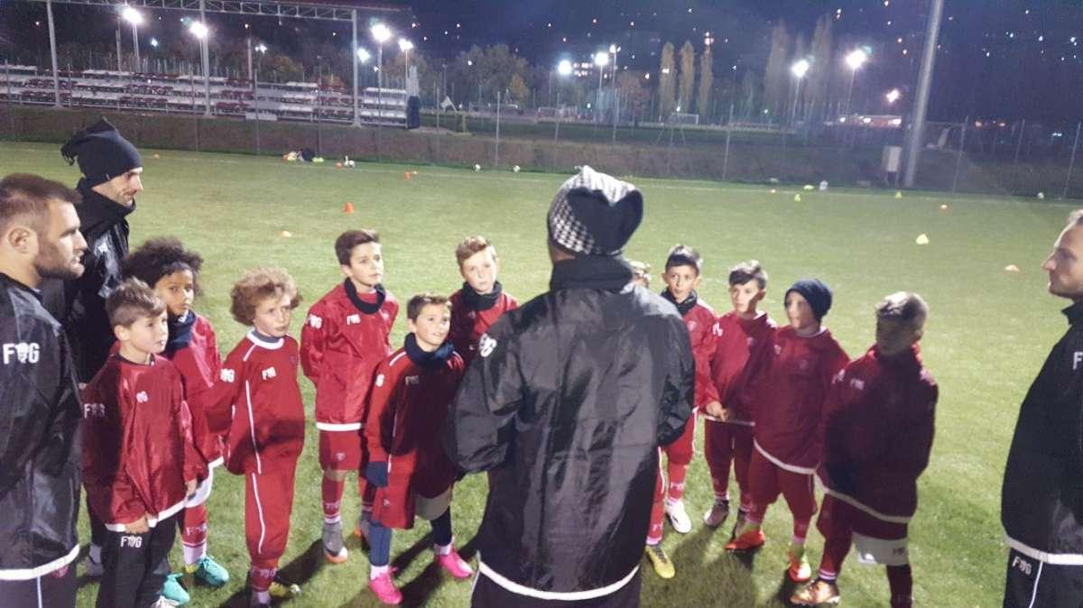 Ai giovani calciatori del Perugia stanno insegnando anche altre discipline sportive