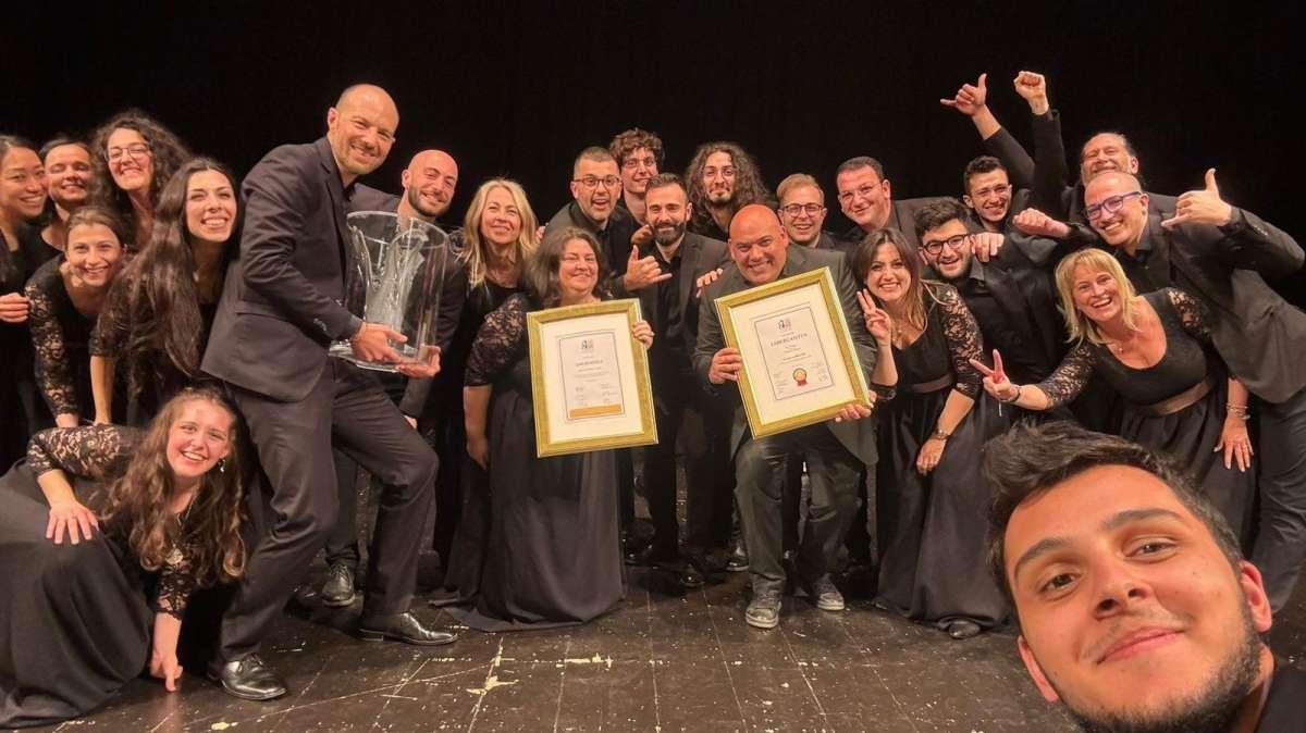 Un orgoglio perugino il Libercantus Ensemble! La gioia del trionfo al "Giuseppe Savani" di Carpi!